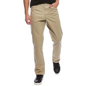 Cutter & Buck Mens  Voyager 5-Pocket Pant, Brown